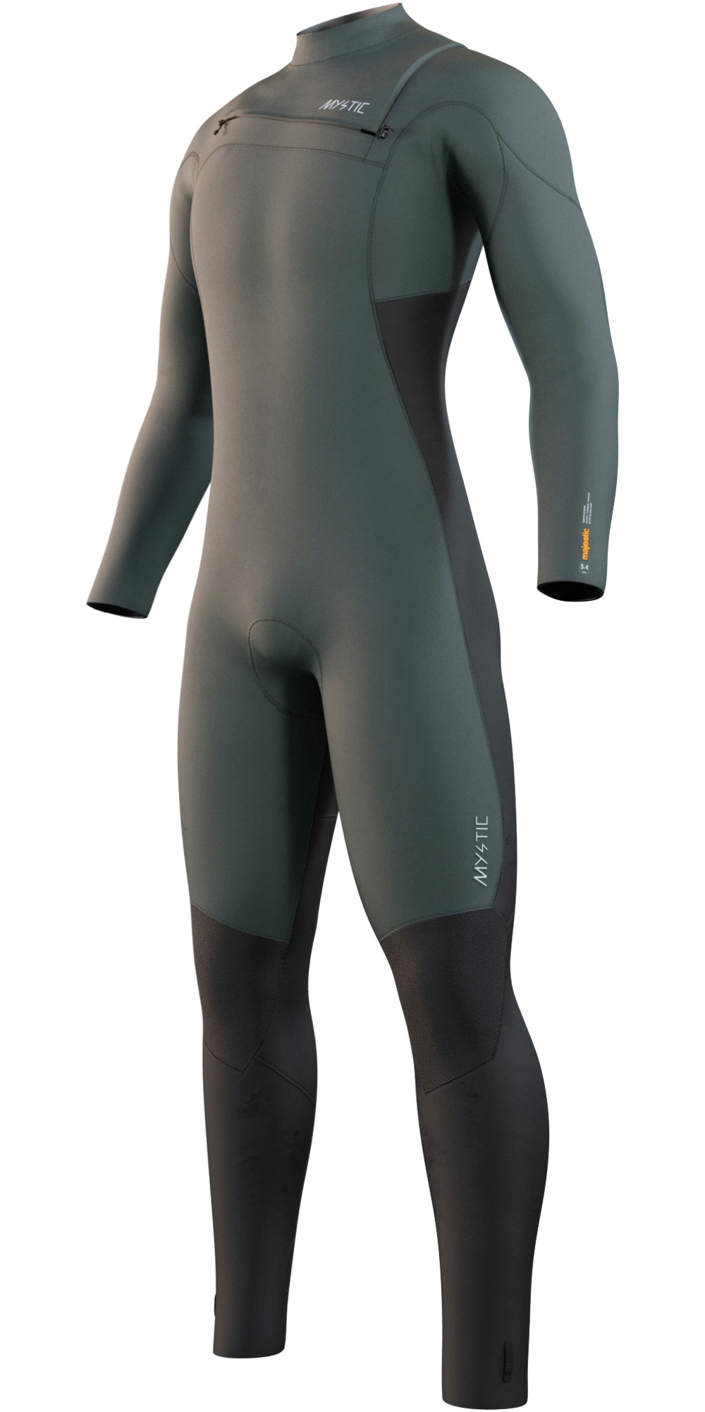 2025 Mystic Mens Majestic 5/4mm Chest Zip Wetsuit 35000 230000